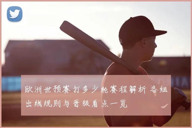 欧洲世预赛打多少轮赛程解析 各组出线规则与晋级看点一览