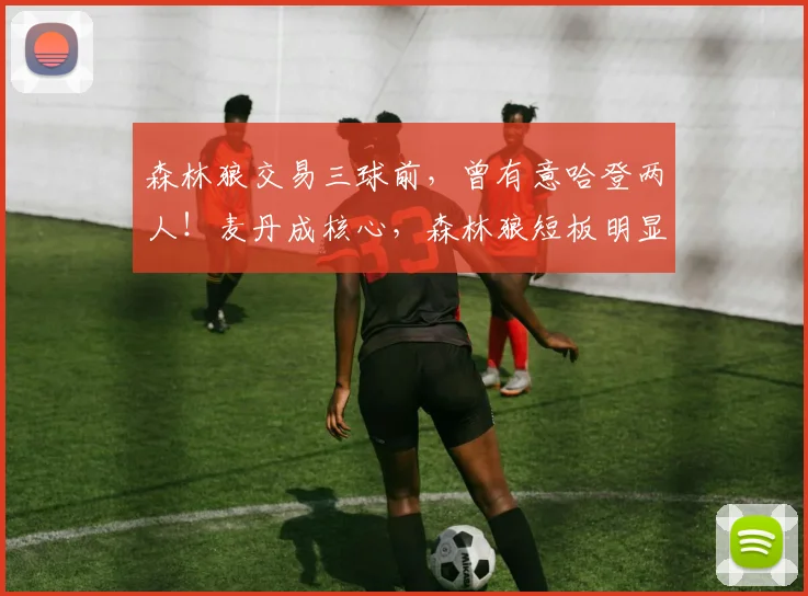 森林狼交易三球前，曾有意哈登两人！麦丹成核心，森林狼短板明显